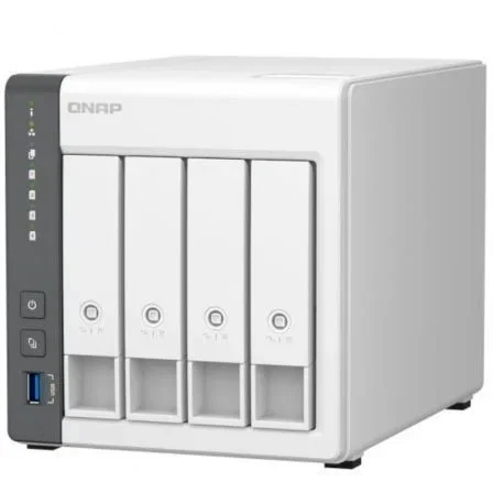QNAP NAS TS-433-4G 4 Bahías 3.5"-2.5" 4GB ARM Cortex A55 2.0 GHz Formato Torre QNAP NAS TS-433-4G 4 Bahías 3.5"-2.5" 4GB ARM Cortex A55 2.0 GHz Formato Torre